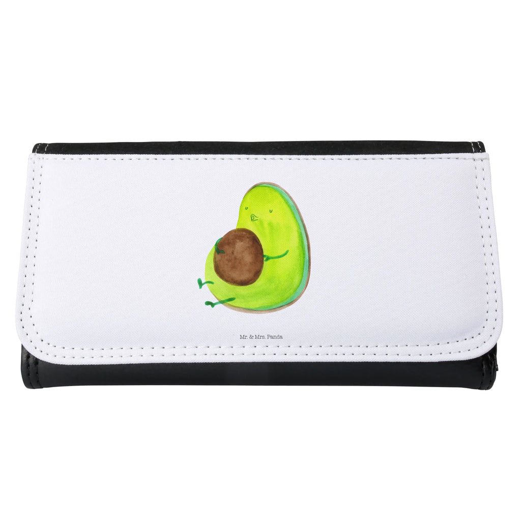 Damen Portemonnaie Avocado Pfeifen Portemonnaie, Portemonee, Geldbörse, Damen, Groß, XXL, Geldbeutel, Portemonnaies, Avocado, Veggie, Vegan, Gesund, Diät, Abnehmen, Ernährung, dick sein