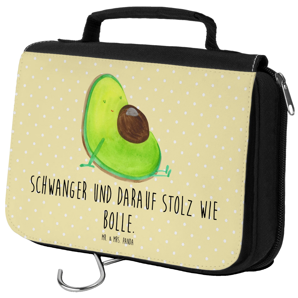 Kulturbeutel Avocado Schwangerschaft Kulturbeutel, Zum Aufhängen, Waschtasche, Kosmetiktasche, Damen, Herren, Aufbewahrungstasche, Schminktasche, Kosmetikbeutel, Organizer, Kulturtasche, Schminkutensil, Avocado, Veggie, Vegan, Gesund, schwanger, Schwangerschaft, Babyparty, Babyshower