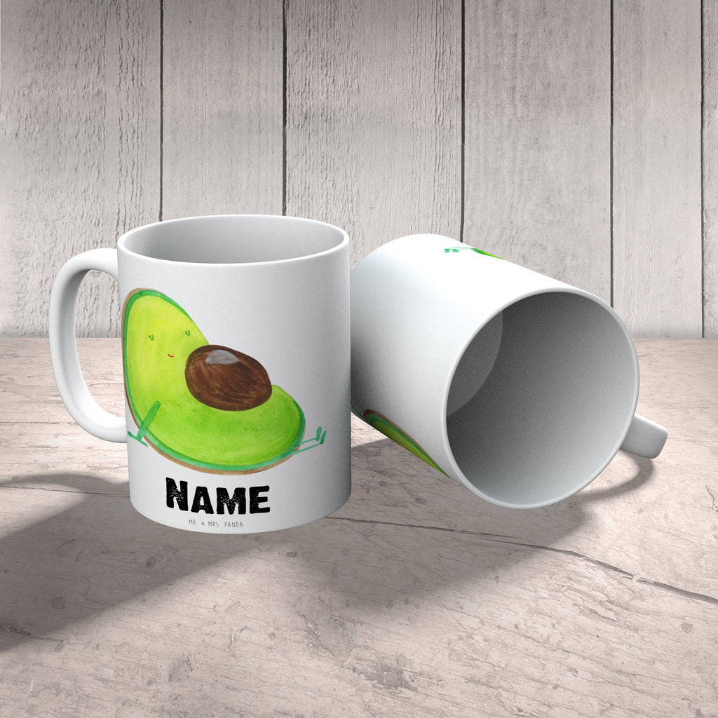 Personalisierte Tasse Avocado Schwangerschaft Personalisierte Tasse, Namenstasse, Wunschname, Personalisiert, Tasse, Namen, Drucken, Tasse mit Namen, Avocado, Veggie, Vegan, Gesund, schwanger, Schwangerschaft, Babyparty, Babyshower