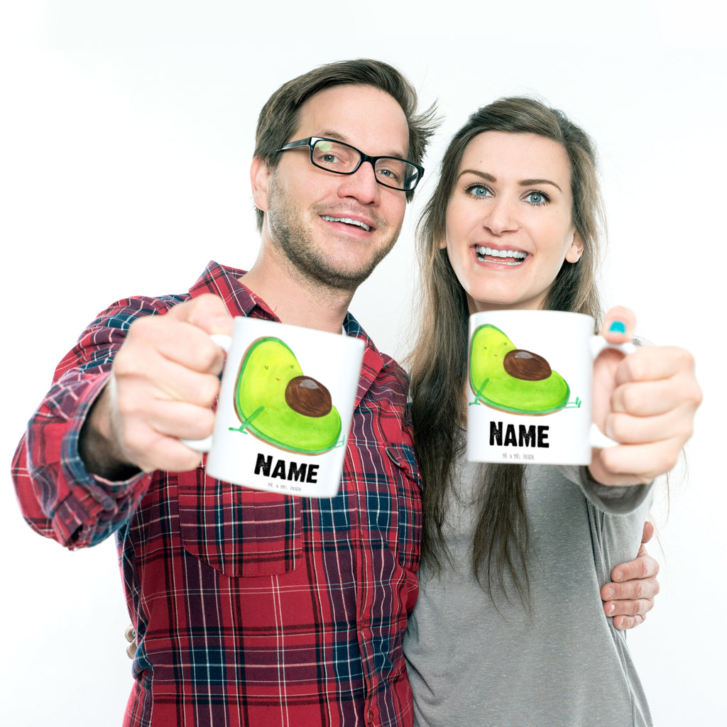 Personalisierte Tasse Avocado Schwangerschaft Personalisierte Tasse, Namenstasse, Wunschname, Personalisiert, Tasse, Namen, Drucken, Tasse mit Namen, Avocado, Veggie, Vegan, Gesund, schwanger, Schwangerschaft, Babyparty, Babyshower