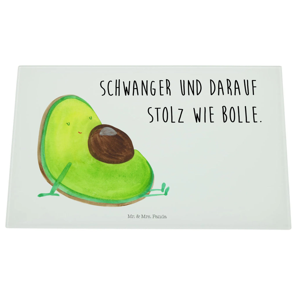 Glasschneidebrett Avocado Schwangerschaft Glasschneidebrett, Schneidebrett, Avocado, Veggie, Vegan, Gesund, schwanger, Schwangerschaft, Babyparty, Babyshower