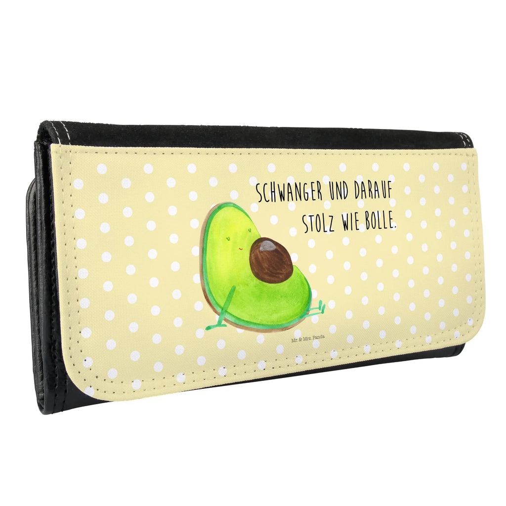 Damen Portemonnaie Avocado Schwangerschaft Portemonnaie, Portemonee, Geldbörse, Damen, Groß, XXL, Geldbeutel, Portemonnaies, Avocado, Veggie, Vegan, Gesund, schwanger, Schwangerschaft, Babyparty, Babyshower