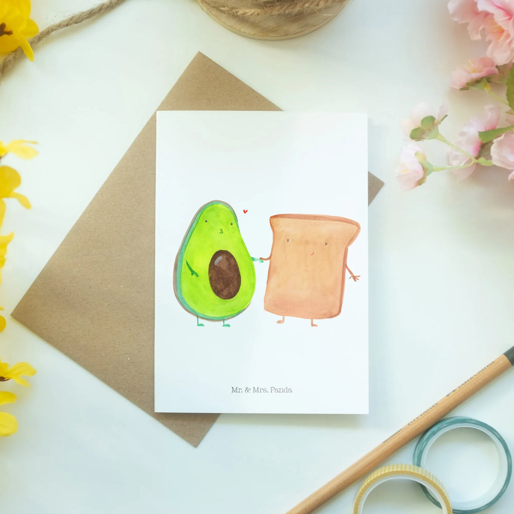 Grußkarte Avocado Toast Grußkarte, Klappkarte, Einladungskarte, Glückwunschkarte, Hochzeitskarte, Geburtstagskarte, Karte, Ansichtskarten, Avocado, Veggie, Vegan, Gesund, Toast, Toastbrot, Liebespaar, Pärchen, Freund, Freundin, Verlobt, Verlobungsparty, Hochzeit, Hochzeitsgeschenk, Jahrestag, Jahrestagsgeschenk