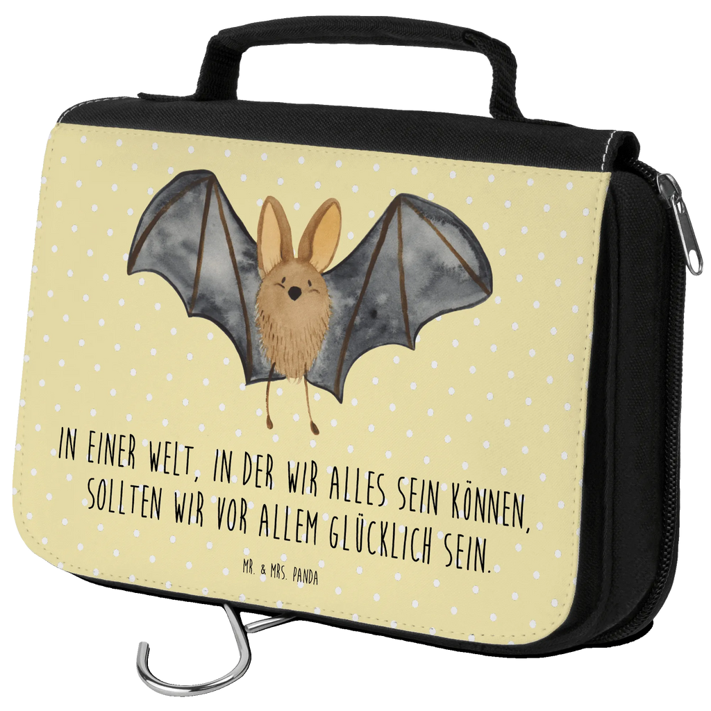 Kulturbeutel Fledermaus Flügel Kulturbeutel, Zum Aufhängen, Waschtasche, Kosmetiktasche, Damen, Herren, Aufbewahrungstasche, Schminktasche, Kosmetikbeutel, Organizer, Kulturtasche, Schminkutensil, Tiermotive, Gute Laune, lustige Sprüche, Tiere