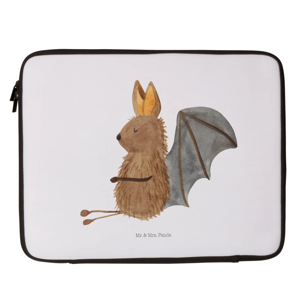 Notebook Tasche Fledermaus Sitzen Notebook Tasche, Laptop, Computertasche, Tasche, Notebook-Tasche, Notebook-Reisehülle, Notebook Schutz, Tiermotive, Gute Laune, lustige Sprüche, Tiere, Fledermaus, Fledermäuse, Motivation, entspannen