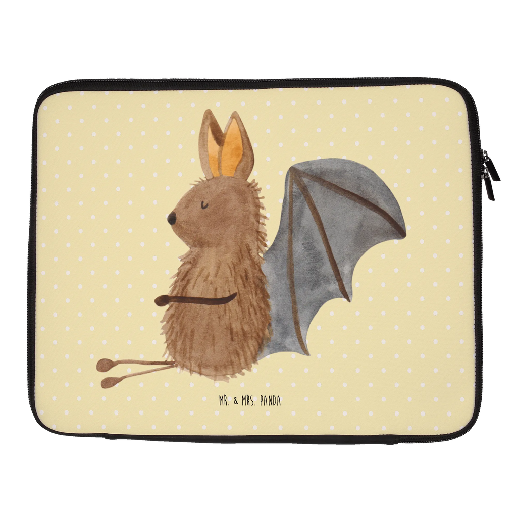 Notebook Tasche Fledermaus Sitzen Notebook Tasche, Laptop, Computertasche, Tasche, Notebook-Tasche, Notebook-Reisehülle, Notebook Schutz, Tiermotive, Gute Laune, lustige Sprüche, Tiere, Fledermaus, Fledermäuse, Motivation, entspannen