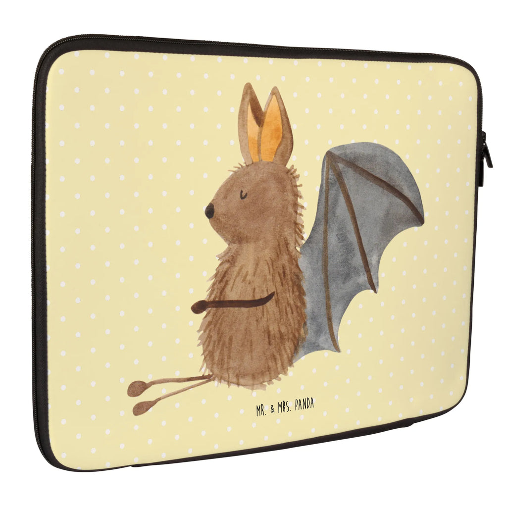 Notebook Tasche Fledermaus Sitzen Notebook Tasche, Laptop, Computertasche, Tasche, Notebook-Tasche, Notebook-Reisehülle, Notebook Schutz, Tiermotive, Gute Laune, lustige Sprüche, Tiere, Fledermaus, Fledermäuse, Motivation, entspannen