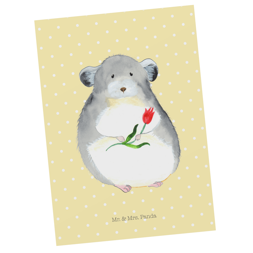 Postkarte Chinchilla Blume Postkarte, Karte, Geschenkkarte, Grußkarte, Einladung, Ansichtskarte, Geburtstagskarte, Einladungskarte, Dankeskarte, Ansichtskarten, Einladung Geburtstag, Einladungskarten Geburtstag, Tiermotive, Gute Laune, lustige Sprüche, Tiere, Chinchilla, Chinchillas, Liebeskummer, Kummer, Depressionen, traurig sein, Chaos, Glücklichsein, Büro, Büroalltag