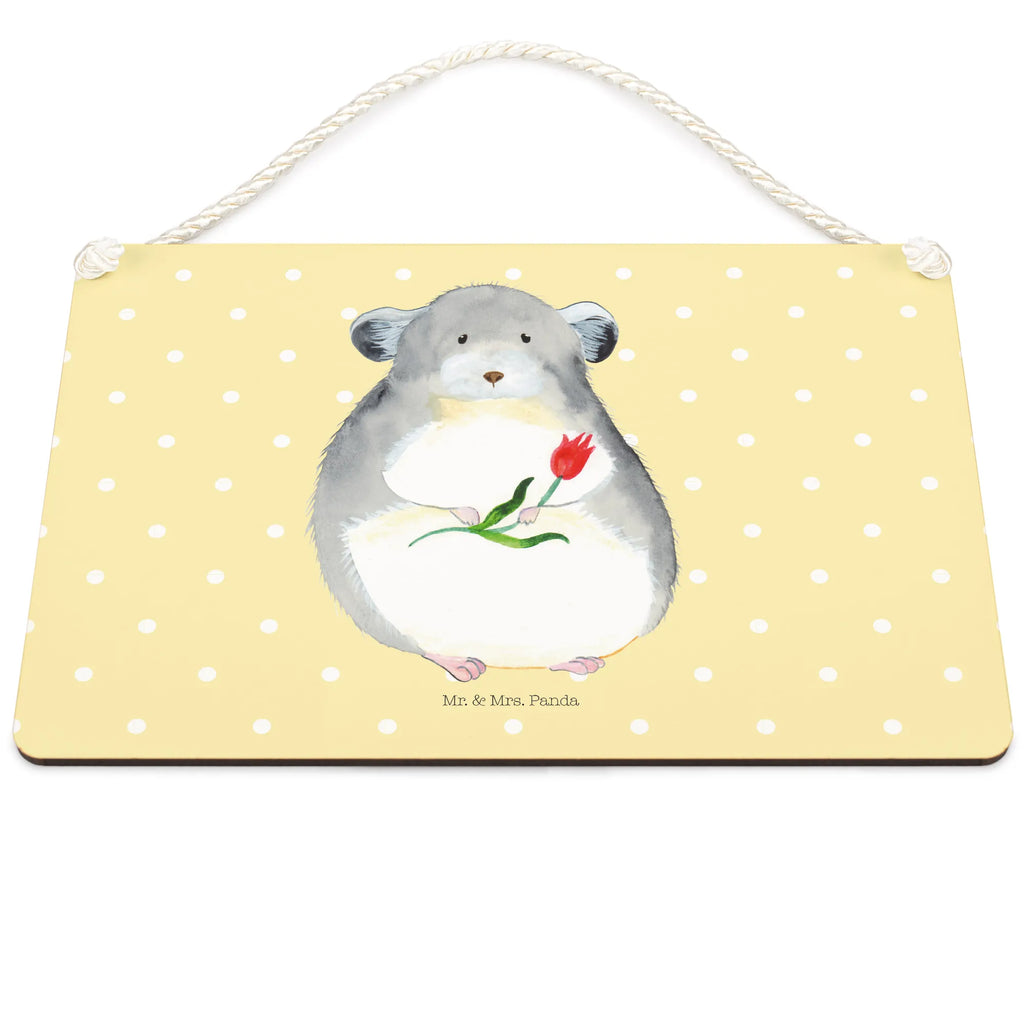 Deko Schild Chinchilla Blume Dekoschild, Deko Schild, Schild, Tür Schild, Türschild, Holzschild, Wandschild, Wanddeko, Tiermotive, Gute Laune, lustige Sprüche, Tiere, Chinchilla, Chinchillas, Liebeskummer, Kummer, Depressionen, traurig sein, Chaos, Glücklichsein, Büro, Büroalltag