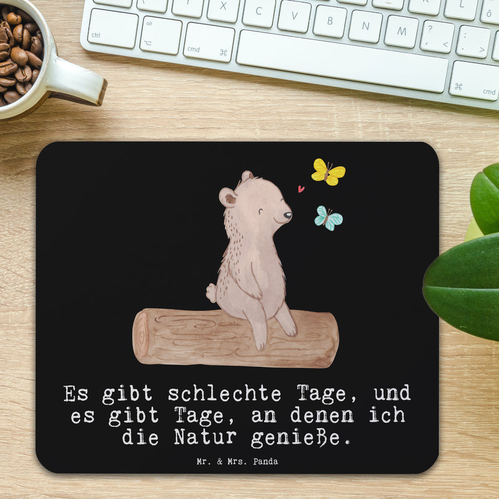 Mauspad Bär Naturliebhaber Tage Mousepad, Computer zubehör, Büroausstattung, PC Zubehör, Arbeitszimmer, Mauspad, Einzigartiges Mauspad, Designer Mauspad, Mausunterlage, Mauspad Büro, Geschenk, Sport, Sportart, Hobby, Schenken, Danke, Dankeschön, Auszeichnung, Gewinn, Sportler, Naturliebhaber, Outdoor, Wandern, Nature Lover