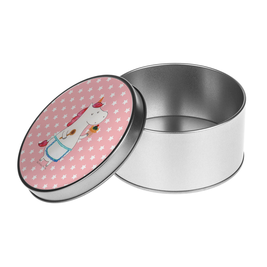 Blechdose rund Einhorn Küche Metalldose, Keksdose, Dose, Vorratsdose, Geschenkbox, Lunchbox, Aufbewahrungsbox, Vorratsdosen, Metallkiste, Metallbox, Metallboxen, Aufbewahrungskiste, Geschenkkiste, Blechdosen mit Deckel, Metallkiste mit Deckel, Vorratsdosen mit Deckel, Metall Dose, Einhorn, Einhörner, Einhorn Deko, Pegasus, Unicorn, backen, Muffin, Motivation, Träumer, träumen, Bäckerin, Hobbykoch, Koch, Torte, Kuchen