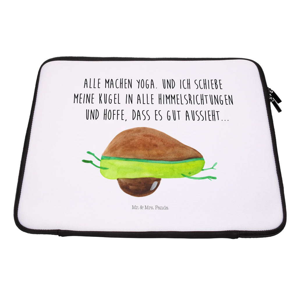 Notebook Tasche Avocado Yoga Notebook Tasche, Laptop, Computertasche, Tasche, Notebook-Tasche, Notebook-Reisehülle, Notebook Schutz, Avocado, Veggie, Vegan, Gesund, Avocado Yoga Vegan