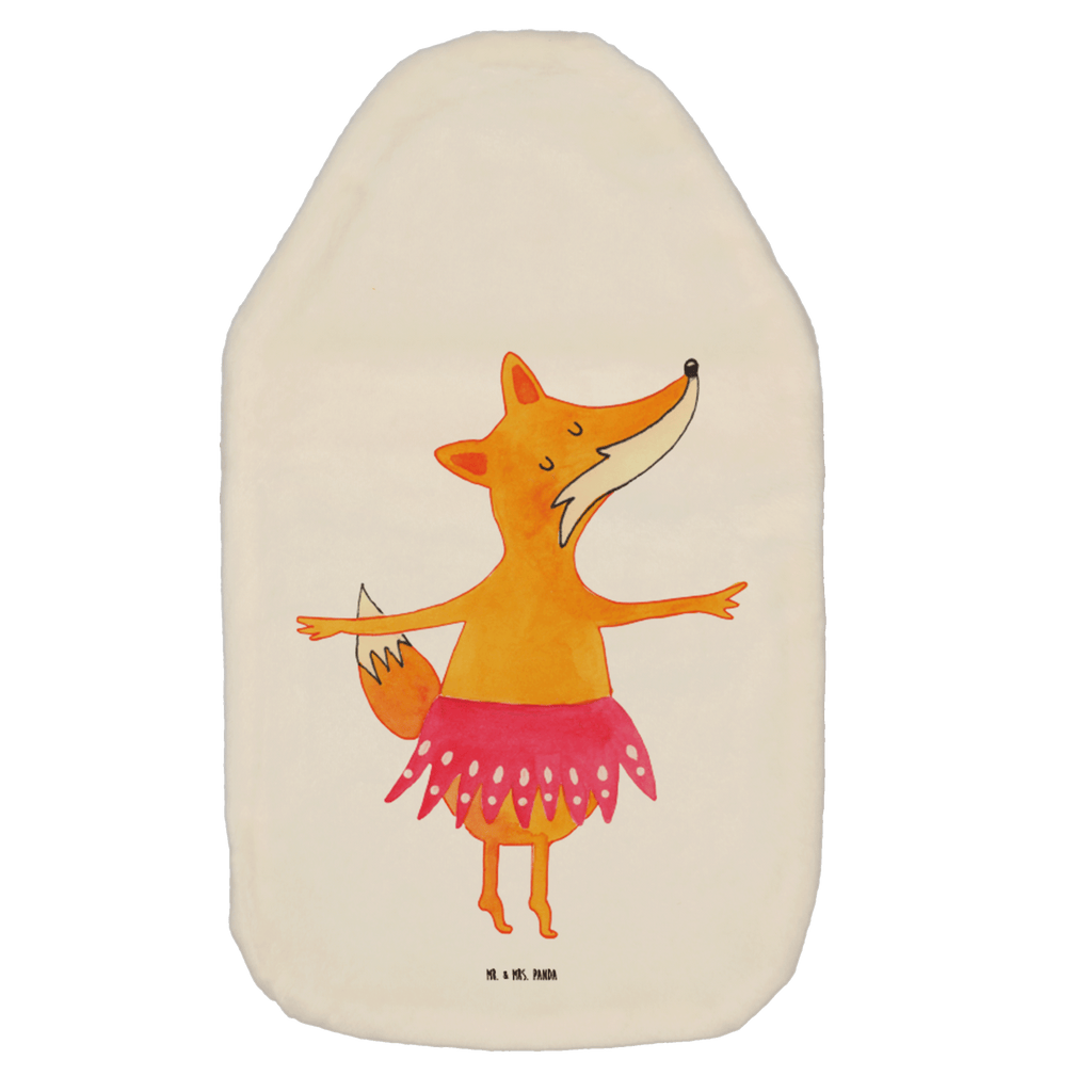 Wärmflasche Fuchs Ballerina Wärmekissen, Kinderwärmflasche, Körnerkissen, Wärmflaschenbezug, Wärmflasche mit Bezug, Wärmflasche, Bettflasche, Kleine Wärmflasche, Fuchs, Fuchs Spruch, Füchse, Füchsin, Ballerina, Ballett, Tänzerin, Tanzen, Party, Einladung, Geburtstag