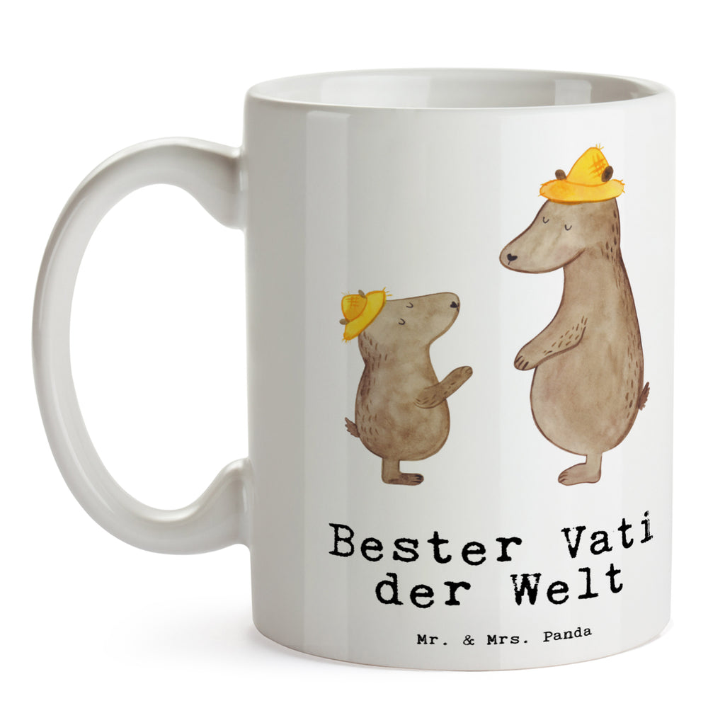 Tasse Bär Bester Vati der Welt Tasse, Kaffeetasse, Teetasse, Becher, Kaffeebecher, Teebecher, Keramiktasse, Porzellantasse, Büro Tasse, Geschenk Tasse, Tasse Sprüche, Tasse Motive, Kaffeetassen, Tasse bedrucken, Designer Tasse, Cappuccino Tassen, Schöne Teetassen, für, Dankeschön, Geschenk, Schenken, Geburtstag, Geburtstagsgeschenk, Geschenkidee, Danke, Bedanken, Mitbringsel, Freude machen, Geschenktipp, Vater, Papa, Dad, Daddy, Paps, Papi, Vati, Eltern, Geschenk Vater, Mann, Familie, Bester, Kleinigkeit