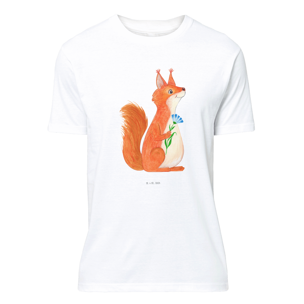 T-Shirt Standard Eichhörnchen Blume T-Shirt, Shirt, Tshirt, Lustiges T-Shirt, T-Shirt mit Spruch, Party, Junggesellenabschied, Jubiläum, Geburstag, Herrn, Damen, Männer, Frauen, Schlafshirt, Nachthemd, Sprüche, Tiermotive, Gute Laune, lustige Sprüche, Tiere, Eichhörnchen, Eichhorn, Spruch positiv, Lachen, Spaß, Motivation Sprüche, Motivation Bilder, glücklich Spruch, Spruch Deko