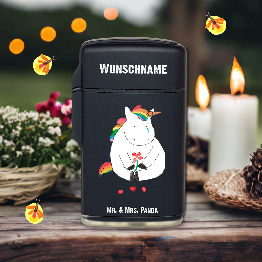 Personalisiertes Feuerzeug Einhorn Traurig Personalisiertes Feuerzeug, Personalisiertes Gas-Feuerzeug, Personalisiertes Sturmfeuerzeug, Einhorn, Einhörner, Einhorn Deko, Pegasus, Unicorn, Glitzer, Trösten. Freundschaft, Freunde, Liebe, Trauer, Grußkarte, Blume