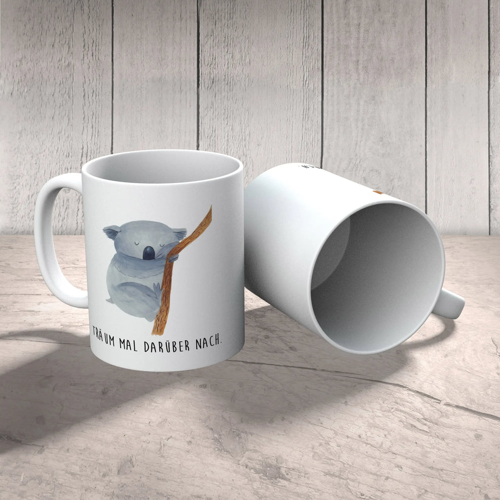 Kindertasse Koalabär Kindertasse, Kinder Tasse, Kunststoff Tasse, Kindergarten Tasse, Trinkbecher, Camping Becher, Kaffeetasse, Kunststoffbecher, Kindergartenbecher, Outdoorgeschirr, Kunststoffgeschirr, Reisebecher, Reisetasse, Kinderbecher, Bruchfeste Tasse, Bruchsichere Tasse, Plastik Tasse, Plastiktasse, Tiermotive, Gute Laune, lustige Sprüche, Tiere, Koala, träumen, Traum, schlafen, Schlafzimmer, Traumland, Bär, Koalabär