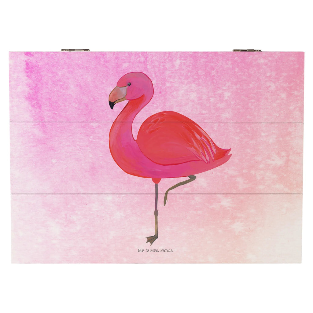 Holzkiste Flamingo Classic Holzkiste, Kiste, Schatzkiste, Truhe, Schatulle, XXL, Erinnerungsbox, Erinnerungskiste, Dekokiste, Aufbewahrungsbox, Geschenkbox, Geschenkdose, Flamingo, Einzigartig, Selbstliebe, Stolz, ich, für mich, Spruch, Freundin, Freundinnen, Außenseiter, Sohn, Tochter, Geschwister