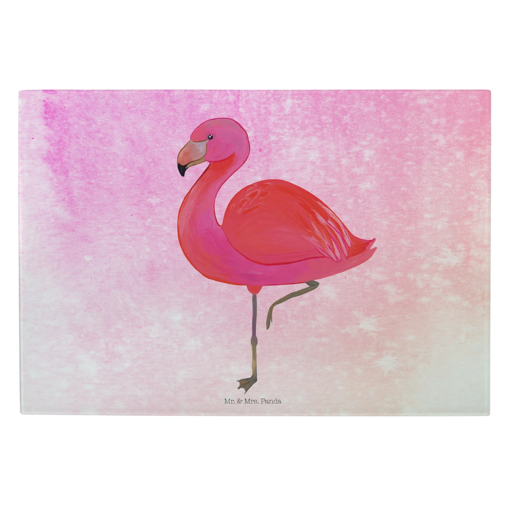 Glasschneidebrett Flamingo Classic Glasschneidebrett, Schneidebrett, Flamingo, Einzigartig, Selbstliebe, Stolz, ich, für mich, Spruch, Freundin, Freundinnen, Außenseiter, Sohn, Tochter, Geschwister