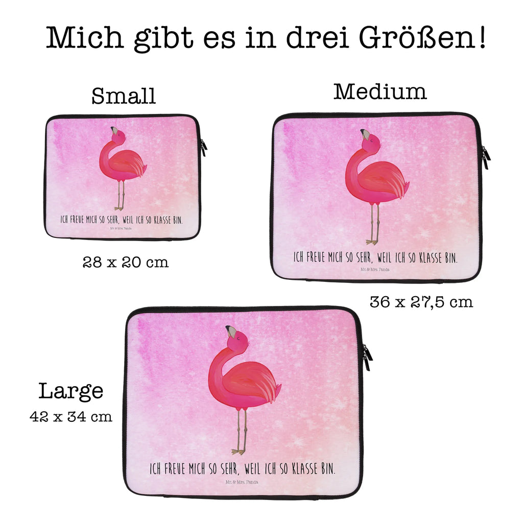 Notebook Tasche Flamingo Stolz Notebook Tasche, Laptop, Computertasche, Tasche, Notebook-Tasche, Notebook-Reisehülle, Notebook Schutz, Flamingo, stolz, Freude, Selbstliebe, Selbstakzeptanz, Freundin, beste Freundin, Tochter, Mama, Schwester