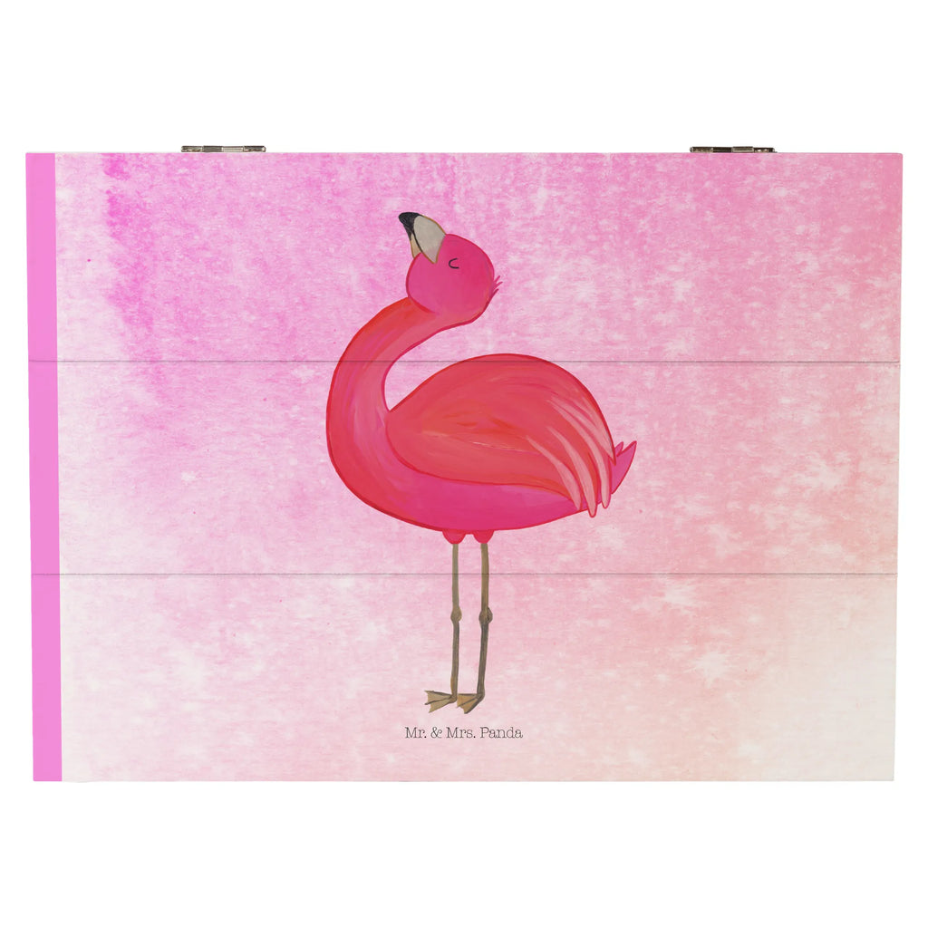 Holzkiste Flamingo Stolz Holzkiste, Kiste, Schatzkiste, Truhe, Schatulle, XXL, Erinnerungsbox, Erinnerungskiste, Dekokiste, Aufbewahrungsbox, Geschenkbox, Geschenkdose, Flamingo, stolz, Freude, Selbstliebe, Selbstakzeptanz, Freundin, beste Freundin, Tochter, Mama, Schwester