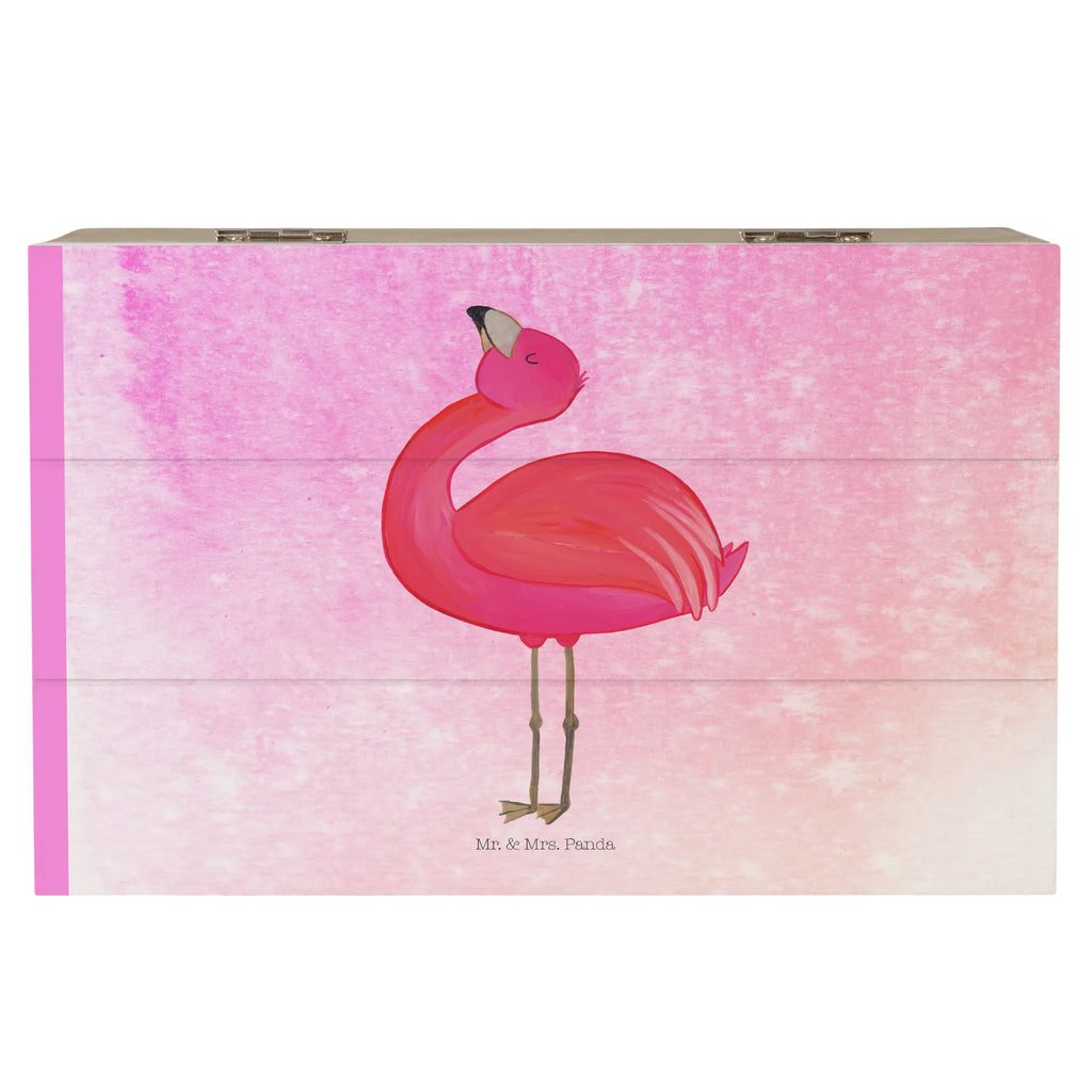 Holzkiste Flamingo Stolz Holzkiste, Kiste, Schatzkiste, Truhe, Schatulle, XXL, Erinnerungsbox, Erinnerungskiste, Dekokiste, Aufbewahrungsbox, Geschenkbox, Geschenkdose, Flamingo, stolz, Freude, Selbstliebe, Selbstakzeptanz, Freundin, beste Freundin, Tochter, Mama, Schwester