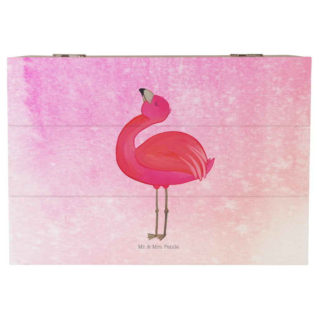 Holzkiste Flamingo Stolz Holzkiste, Kiste, Schatzkiste, Truhe, Schatulle, XXL, Erinnerungsbox, Erinnerungskiste, Dekokiste, Aufbewahrungsbox, Geschenkbox, Geschenkdose, Flamingo, stolz, Freude, Selbstliebe, Selbstakzeptanz, Freundin, beste Freundin, Tochter, Mama, Schwester