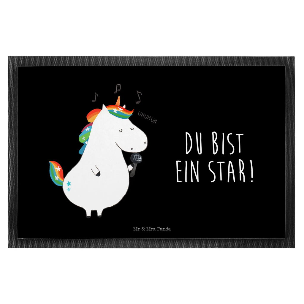 Fußmatte Einhorn Sänger Türvorleger, Schmutzmatte, Fußabtreter, Matte, Schmutzfänger, Fußabstreifer, Schmutzfangmatte, Türmatte, Motivfußmatte, Haustürmatte, Vorleger, Fussmatten, Fußmatten, Gummimatte, Fußmatte außen, Fußmatte innen, Fussmatten online, Gummi Matte, Sauberlaufmatte, Fußmatte waschbar, Fußmatte outdoor, Schmutzfangmatte waschbar, Eingangsteppich, Fußabstreifer außen, Fußabtreter außen, Schmutzfangteppich, Fußmatte außen wetterfest, Einhorn, Einhörner, Einhorn Deko, Pegasus, Unicorn, Glitzer, Konfetti, Party, Geburtstag, Feier, Fest, Disco, Sängerin, Sänger, Freundin