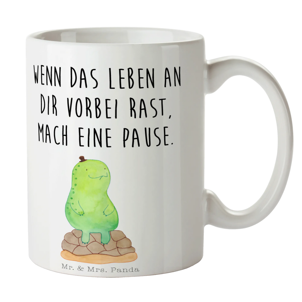 Tasse Schildkröte Pause Tasse, Kaffeetasse, Teetasse, Becher, Kaffeebecher, Teebecher, Keramiktasse, Porzellantasse, Büro Tasse, Geschenk Tasse, Tasse Sprüche, Tasse Motive, Kaffeetassen, Tasse bedrucken, Designer Tasse, Cappuccino Tassen, Schöne Teetassen, Schildkröte, Achtsamkeit, Entschleunigen, achtsam