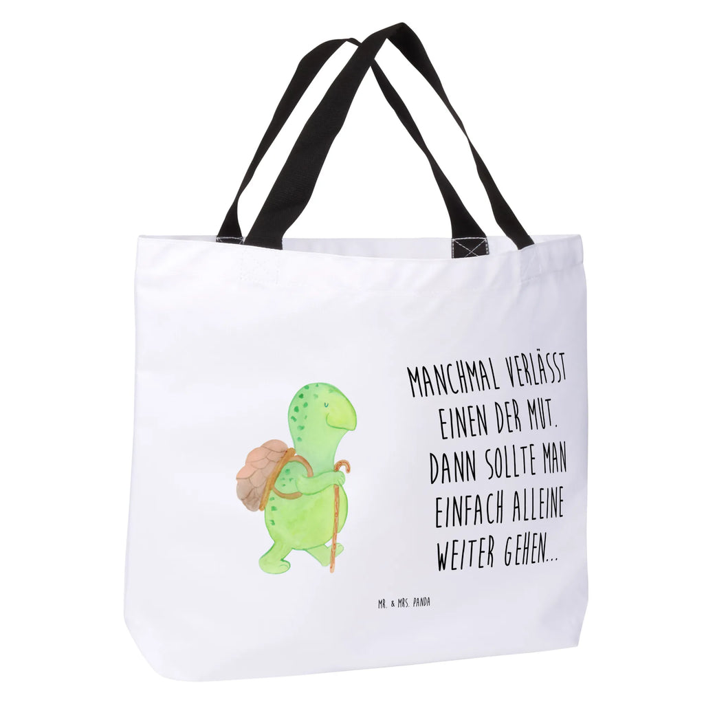 Shopper Schildkröte Wanderer Beutel, Einkaufstasche, Tasche, Strandtasche, Einkaufsbeutel, Shopper, Schultasche, Freizeittasche, Tragebeutel, Schulbeutel, Alltagstasche, Schildkröte, Schildkröten, Motivation, Motivationsspruch, Motivationssprüche, Neuanfang