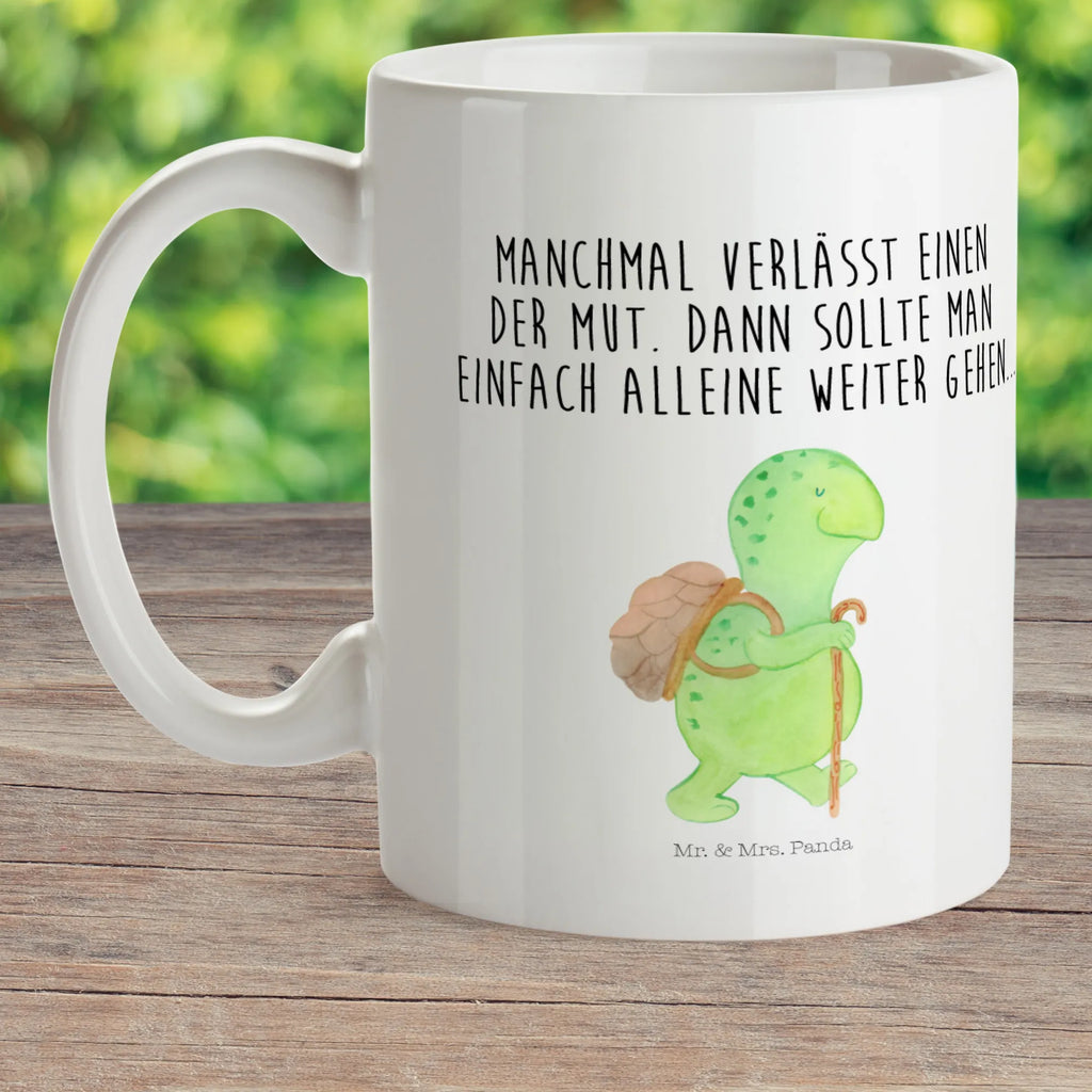 Kindertasse Schildkröte Wanderer Kindertasse, Kinder Tasse, Kunststoff Tasse, Kindergarten Tasse, Trinkbecher, Camping Becher, Kaffeetasse, Kunststoffbecher, Kindergartenbecher, Outdoorgeschirr, Kunststoffgeschirr, Reisebecher, Reisetasse, Kinderbecher, Bruchfeste Tasse, Bruchsichere Tasse, Plastik Tasse, Plastiktasse, Schildkröte, Schildkröten, Motivation, Motivationsspruch, Motivationssprüche, Neuanfang