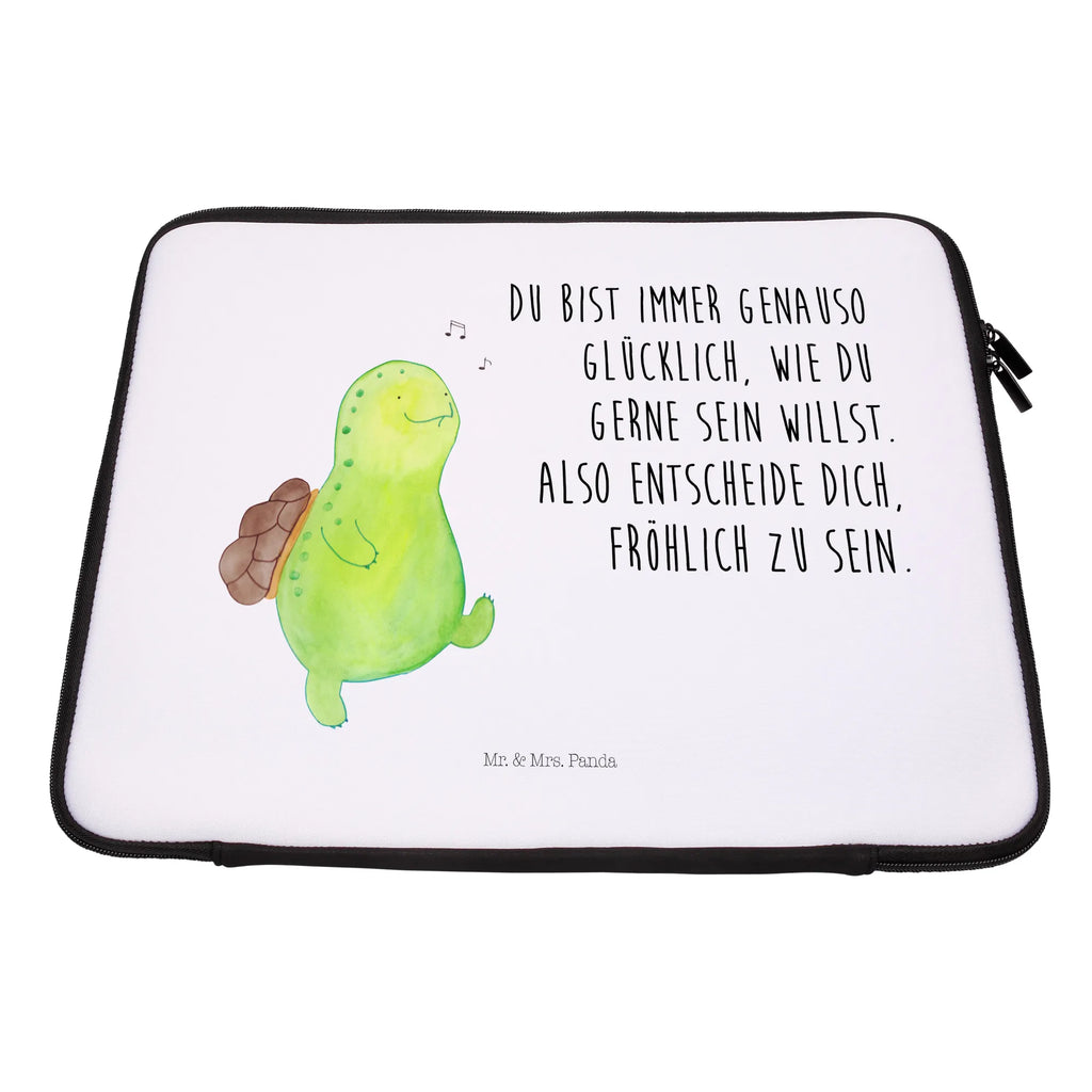 Notebook Tasche Schildkröte Pfeifen Notebook Tasche, Laptop, Computertasche, Tasche, Notebook-Tasche, Notebook-Reisehülle, Notebook Schutz, Schildkröte, Schildi, Schildkröten, fröhlich, Glück, Motivation, Lebensfreude, Depression, Trennung, Neuanfang