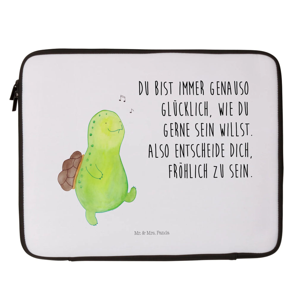 Notebook Tasche Schildkröte Pfeifen Notebook Tasche, Laptop, Computertasche, Tasche, Notebook-Tasche, Notebook-Reisehülle, Notebook Schutz, Schildkröte, Schildi, Schildkröten, fröhlich, Glück, Motivation, Lebensfreude, Depression, Trennung, Neuanfang