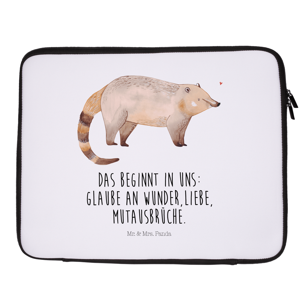 Notebook Tasche Nasenbär Notebook Tasche, Laptop, Computertasche, Tasche, Notebook-Tasche, Notebook-Reisehülle, Notebook Schutz, Tiermotive, Gute Laune, lustige Sprüche, Tiere, Nasenbär, Nasenbären, Rüsselbär, Bär