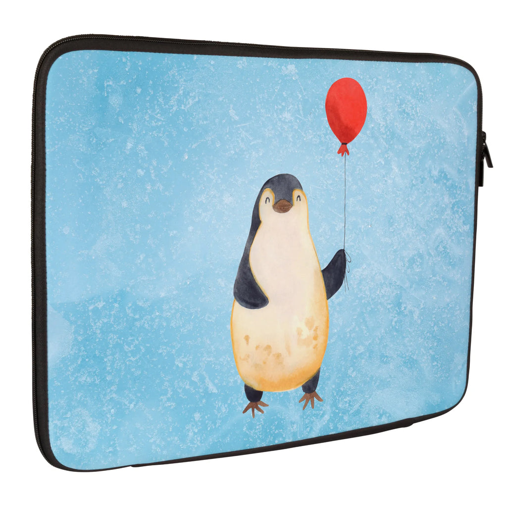 Notebook Tasche Pinguin Luftballon Notebook Tasche, Laptop, Computertasche, Tasche, Notebook-Tasche, Notebook-Reisehülle, Notebook Schutz, Pinguin, Pinguine, Luftballon, Tagträume, Lebenslust, Geschenk Freundin, Geschenkidee, beste Freundin, Motivation, Neustart, neues Leben, Liebe, Glück