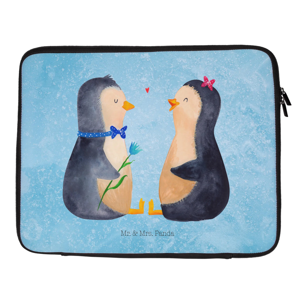 Notebook Tasche Pinguin Pärchen Notebook Tasche, Laptop, Computertasche, Tasche, Notebook-Tasche, Notebook-Reisehülle, Notebook Schutz, Pinguin, Pinguine, Liebe, Liebespaar, Liebesbeweis, Liebesgeschenk, Verlobung, Jahrestag, Hochzeitstag, Hochzeit, Hochzeitsgeschenk, große Liebe, Traumpaar