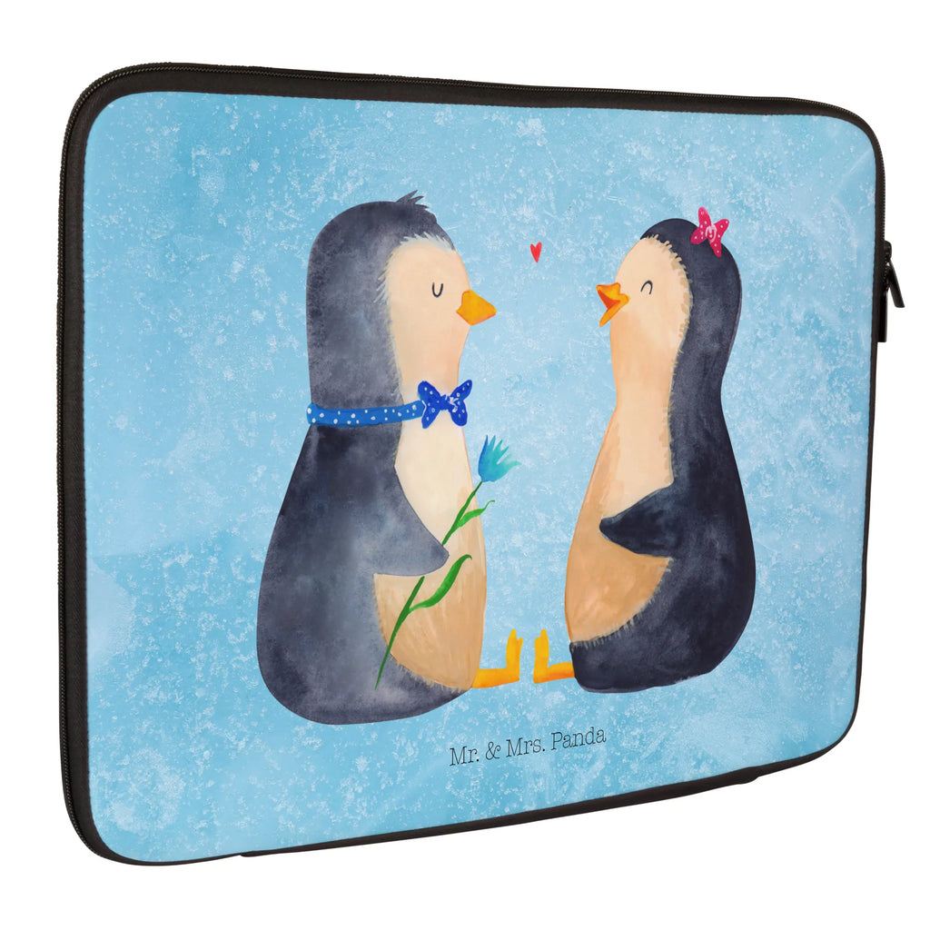 Notebook Tasche Pinguin Pärchen Notebook Tasche, Laptop, Computertasche, Tasche, Notebook-Tasche, Notebook-Reisehülle, Notebook Schutz, Pinguin, Pinguine, Liebe, Liebespaar, Liebesbeweis, Liebesgeschenk, Verlobung, Jahrestag, Hochzeitstag, Hochzeit, Hochzeitsgeschenk, große Liebe, Traumpaar