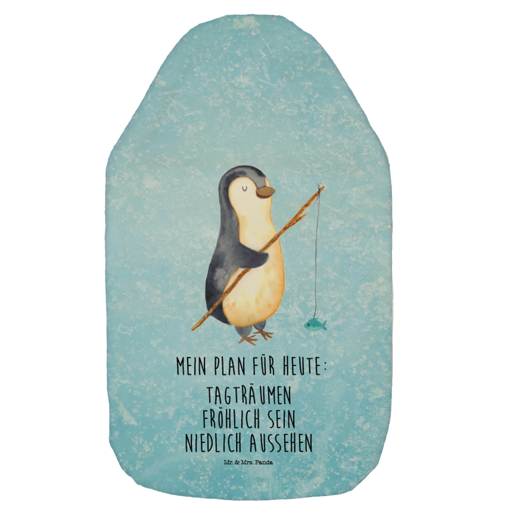 Wärmflasche Pinguin Angler Wärmekissen, Kinderwärmflasche, Körnerkissen, Wärmflaschenbezug, Wärmflasche mit Bezug, Wärmflasche, Bettflasche, Kleine Wärmflasche, Pinguin, Pinguine, Angeln, Angler, Tagträume, Hobby, Plan, Planer, Tagesplan, Neustart, Motivation, Geschenk, Freundinnen, Geschenkidee, Urlaub, Wochenende