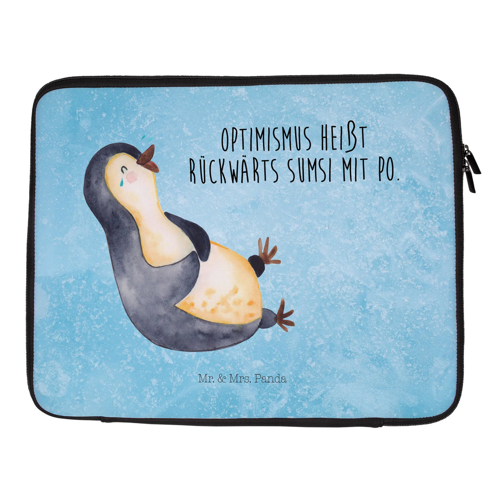 Notebook Tasche Pinguin Lachen Notebook Tasche, Laptop, Computertasche, Tasche, Notebook-Tasche, Notebook-Reisehülle, Notebook Schutz, Pinguin, Pinguine, lustiger Spruch, Optimismus, Fröhlich, Lachen, Humor, Fröhlichkeit