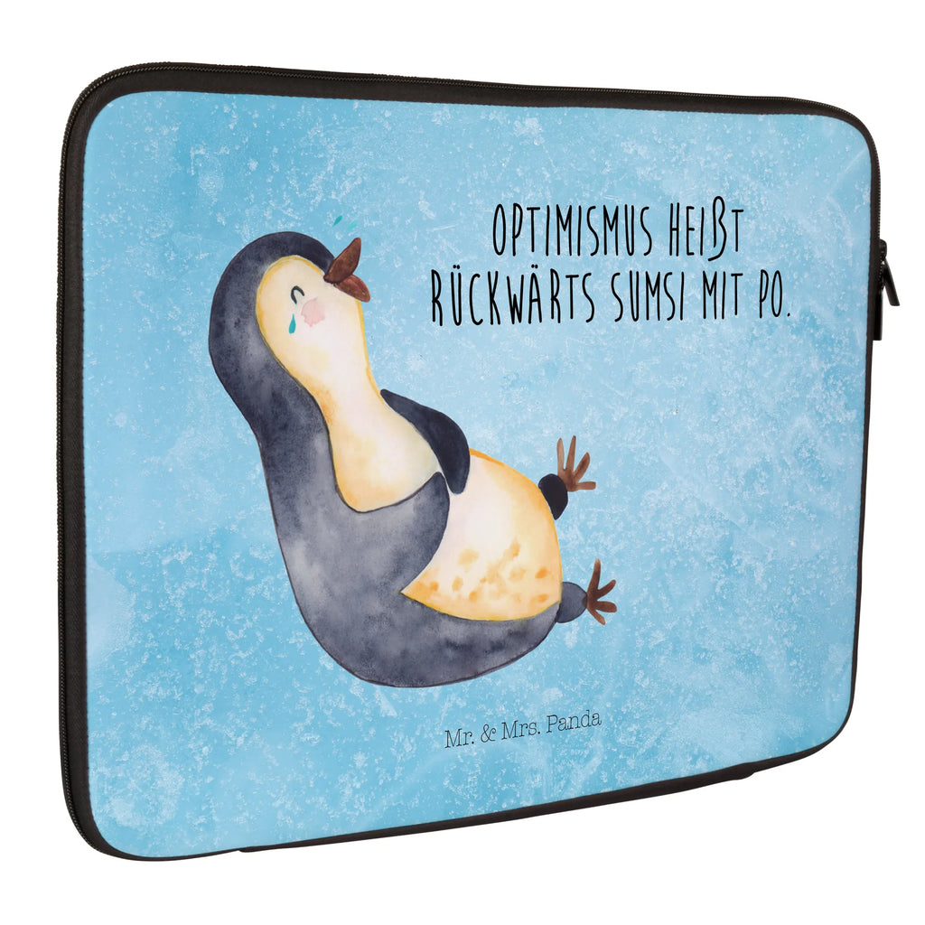 Notebook Tasche Pinguin Lachen Notebook Tasche, Laptop, Computertasche, Tasche, Notebook-Tasche, Notebook-Reisehülle, Notebook Schutz, Pinguin, Pinguine, lustiger Spruch, Optimismus, Fröhlich, Lachen, Humor, Fröhlichkeit