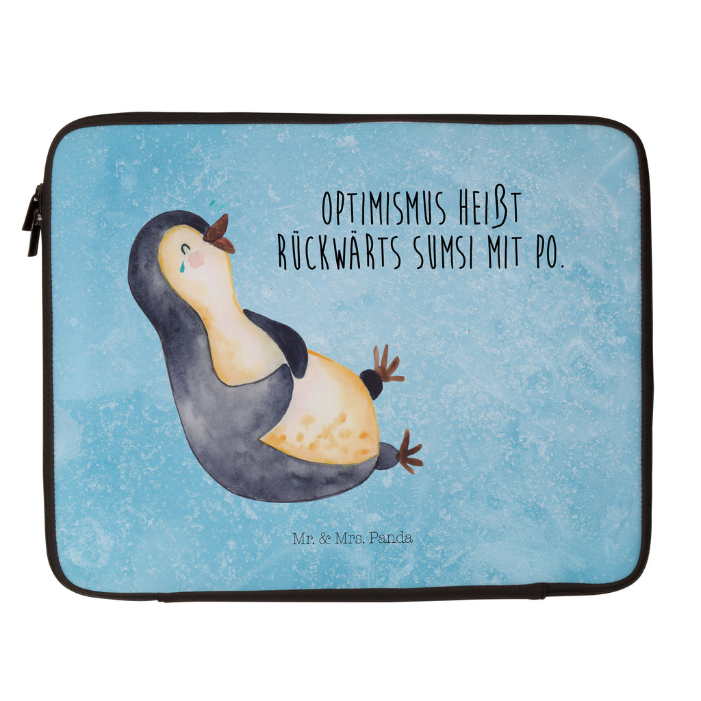 Notebook Tasche Pinguin Lachen Notebook Tasche, Laptop, Computertasche, Tasche, Notebook-Tasche, Notebook-Reisehülle, Notebook Schutz, Pinguin, Pinguine, lustiger Spruch, Optimismus, Fröhlich, Lachen, Humor, Fröhlichkeit