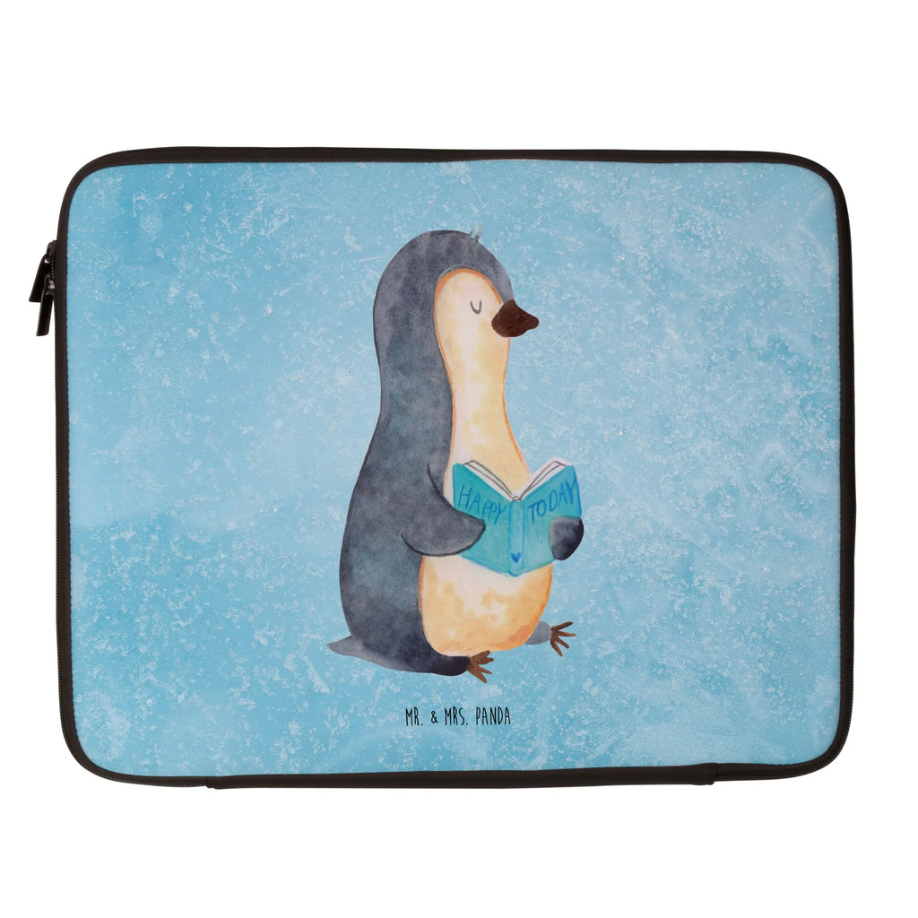 Notebook Tasche Pinguin Buch Notebook Tasche, Laptop, Computertasche, Tasche, Notebook-Tasche, Notebook-Reisehülle, Notebook Schutz, Pinguin, Pinguine, Buch, Lesen, Bücherwurm, Nichtstun, Faulenzen, Ferien, Urlaub, Freizeit