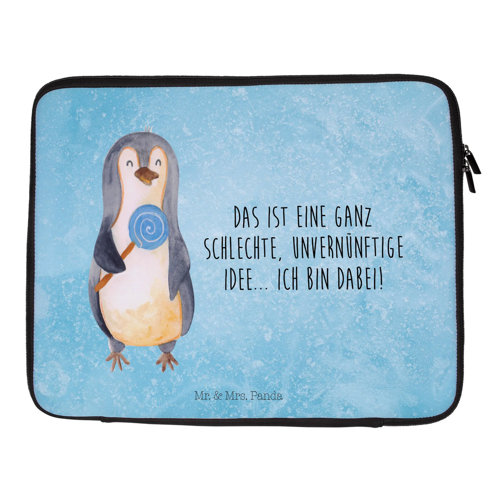 Notebook Tasche Pinguin Lolli Notebook Tasche, Laptop, Computertasche, Tasche, Notebook-Tasche, Notebook-Reisehülle, Notebook Schutz, Pinguin, Pinguine, Lolli, Süßigkeiten, Blödsinn, Spruch, Rebell, Gauner, Ganove, Rabauke