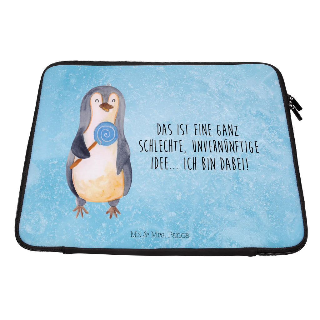 Notebook Tasche Pinguin Lolli Notebook Tasche, Laptop, Computertasche, Tasche, Notebook-Tasche, Notebook-Reisehülle, Notebook Schutz, Pinguin, Pinguine, Lolli, Süßigkeiten, Blödsinn, Spruch, Rebell, Gauner, Ganove, Rabauke