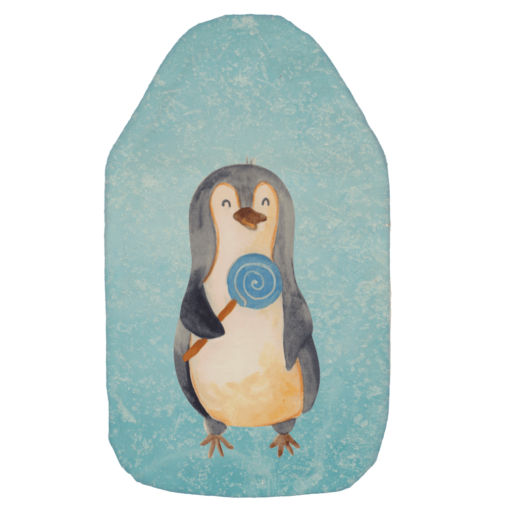 Wärmflasche Pinguin Lolli Wärmekissen, Kinderwärmflasche, Körnerkissen, Wärmflaschenbezug, Wärmflasche mit Bezug, Wärmflasche, Bettflasche, Kleine Wärmflasche, Pinguin, Pinguine, Lolli, Süßigkeiten, Blödsinn, Spruch, Rebell, Gauner, Ganove, Rabauke