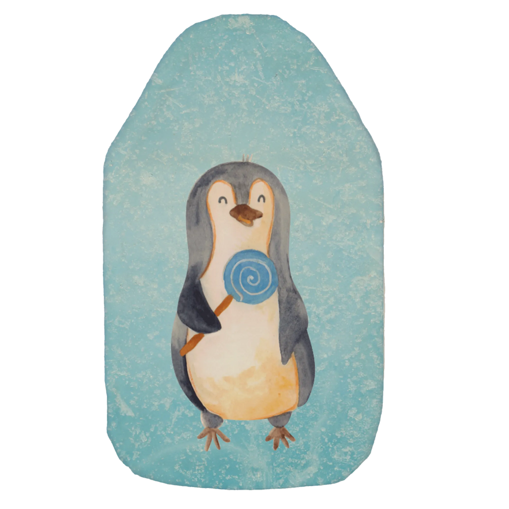 Wärmflasche Pinguin Lolli Wärmekissen, Kinderwärmflasche, Körnerkissen, Wärmflaschenbezug, Wärmflasche mit Bezug, Wärmflasche, Bettflasche, Kleine Wärmflasche, Pinguin, Pinguine, Lolli, Süßigkeiten, Blödsinn, Spruch, Rebell, Gauner, Ganove, Rabauke