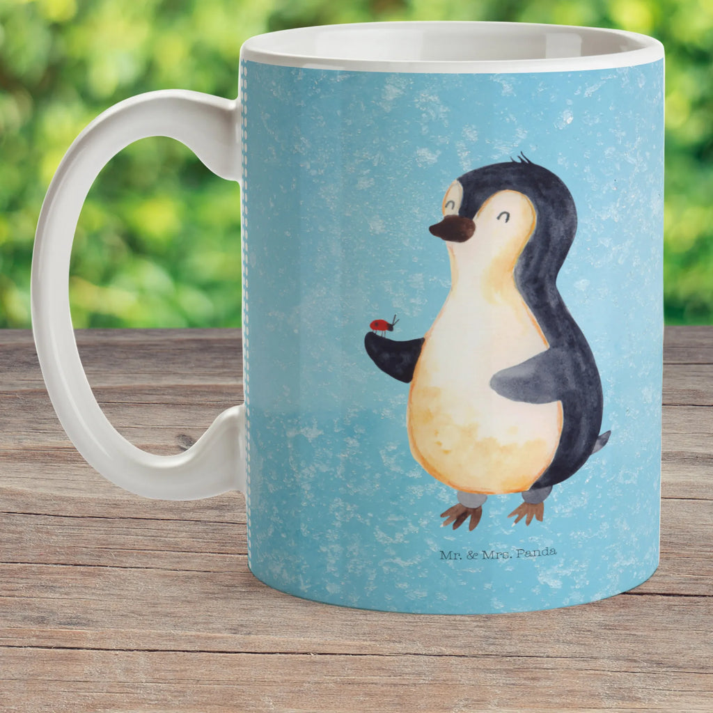 Kindertasse Pinguin Marienkäfer Kindertasse, Kinder Tasse, Kunststoff Tasse, Kindergarten Tasse, Trinkbecher, Camping Becher, Kaffeetasse, Kunststoffbecher, Kindergartenbecher, Outdoorgeschirr, Kunststoffgeschirr, Reisebecher, Reisetasse, Kinderbecher, Bruchfeste Tasse, Bruchsichere Tasse, Plastik Tasse, Plastiktasse, Pinguin, Pinguine, Marienkäfer, Liebe, Wunder, Glück, Freude, Lebensfreude