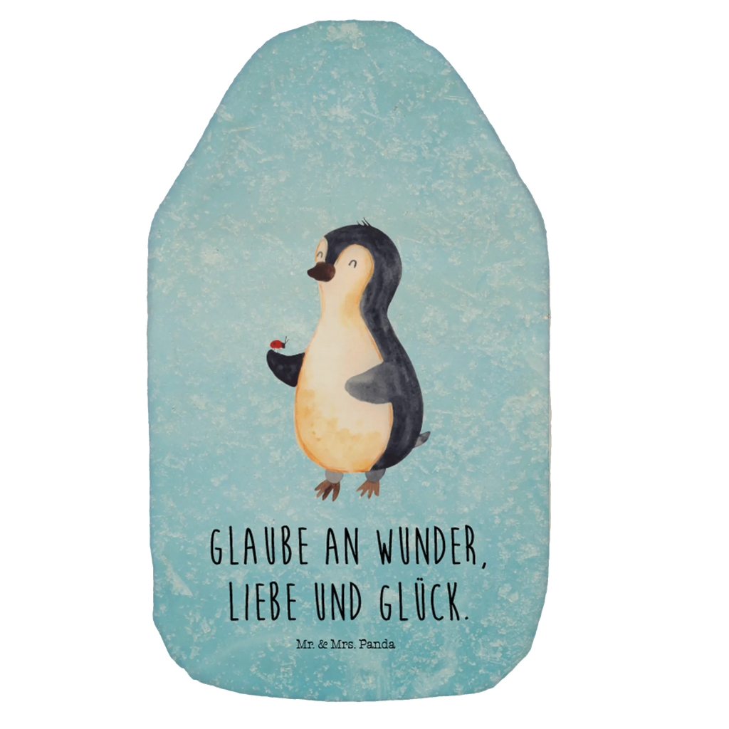 Wärmflasche Pinguin Marienkäfer Wärmekissen, Kinderwärmflasche, Körnerkissen, Wärmflaschenbezug, Wärmflasche mit Bezug, Wärmflasche, Bettflasche, Kleine Wärmflasche, Pinguin, Pinguine, Marienkäfer, Liebe, Wunder, Glück, Freude, Lebensfreude