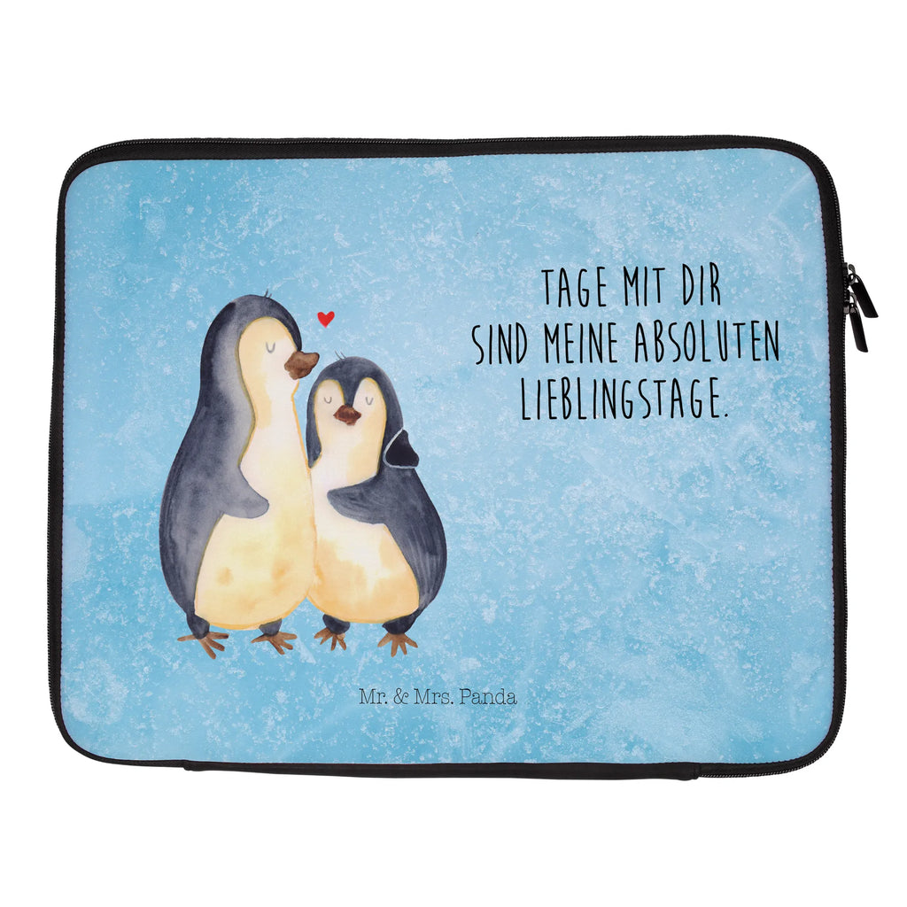 Notebook Tasche Pinguin umarmen Notebook Tasche, Laptop, Computertasche, Tasche, Notebook-Tasche, Notebook-Reisehülle, Notebook Schutz, Pinguin, Liebe, Liebespaar, Liebesbeweis, Liebesgeschenk, Verlobung, Jahrestag, Hochzeitstag, Hochzeit, Hochzeitsgeschenk