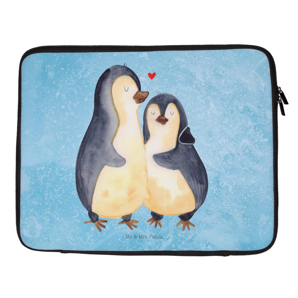 Notebook Tasche Pinguin umarmen Notebook Tasche, Laptop, Computertasche, Tasche, Notebook-Tasche, Notebook-Reisehülle, Notebook Schutz, Pinguin, Liebe, Liebespaar, Liebesbeweis, Liebesgeschenk, Verlobung, Jahrestag, Hochzeitstag, Hochzeit, Hochzeitsgeschenk